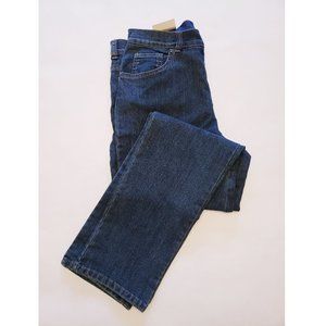 Basic Editions 5 pocket jeans, classic fit, navy, NWT, size 10 Avg